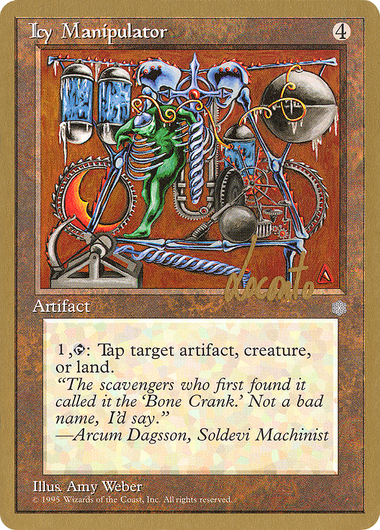 Image of Icy Manipulator - 1996 Michael Loconto (ICE) (WCD-) - Pro Tour Collector Set