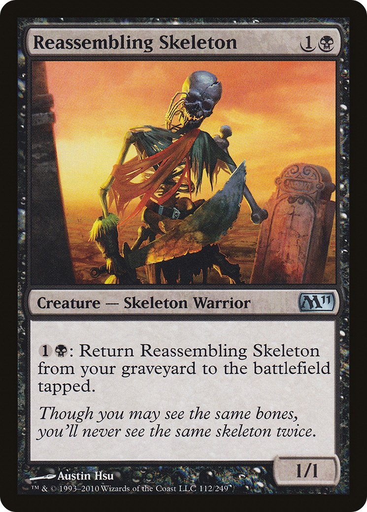 Image of Reassembling Skeleton (M11-112) - Magic 2011 Foil