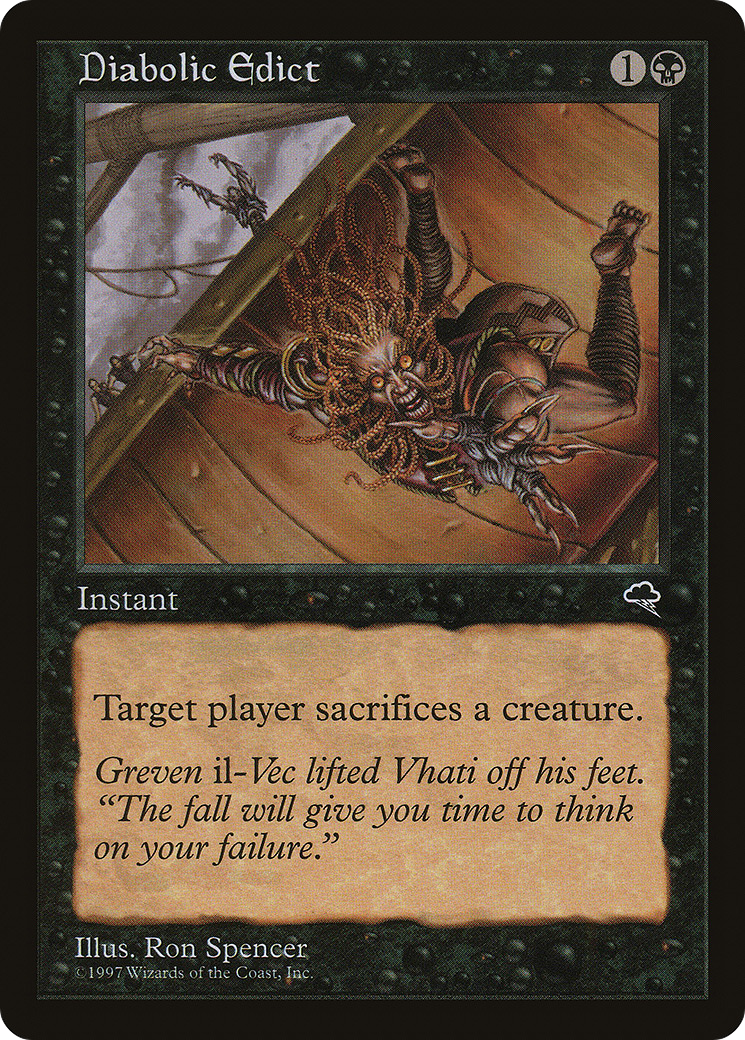 Image of Diabolic Edict (TMP-128) - Tempest