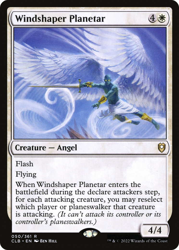 Image of Windshaper Planetar (CLB-050) - Commander Legends: Battle for Baldur's Gate