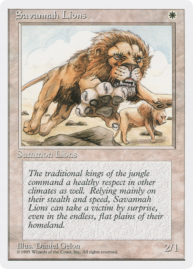 Image of Savannah Lions (4ED-) - Fourth Edition