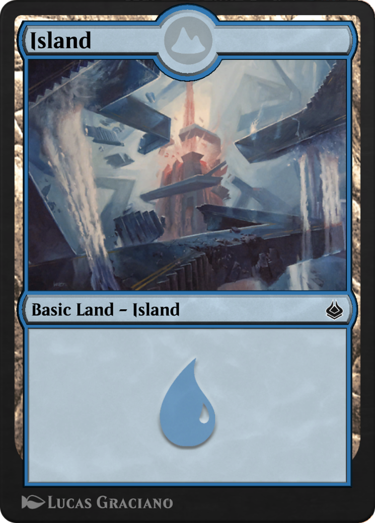 Image of Island (AKR-309) - Amonkhet Remastered
