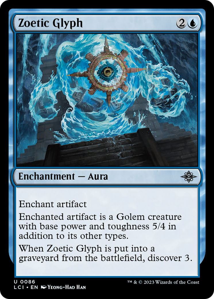 Image of Zoetic Glyph (LCI-086) - The Lost Caverns of Ixalan Foil