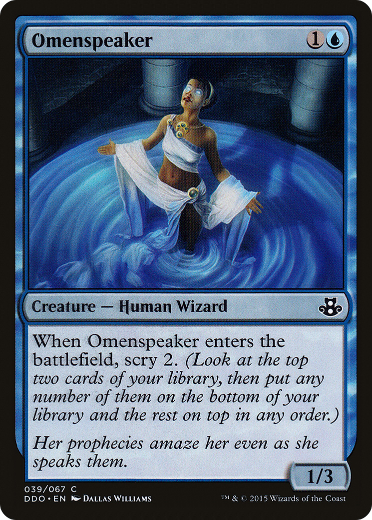 Image of Omenspeaker (DDO-039) - Duel Decks: Elspeth vs. Kiora