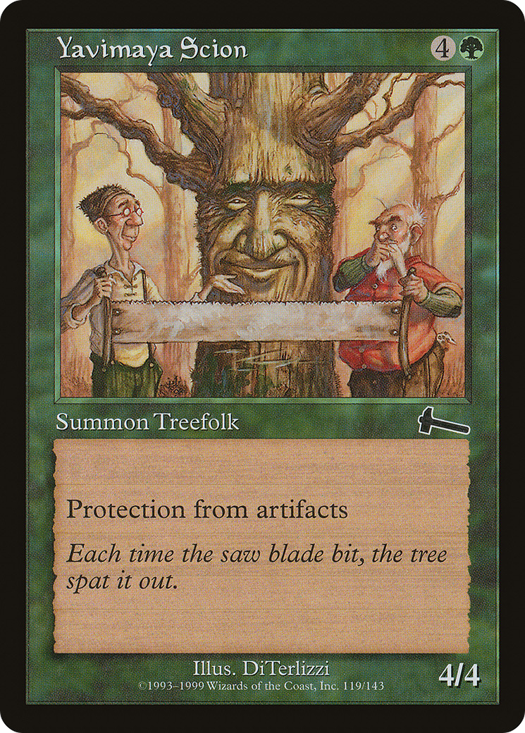 Image of Yavimaya Scion (ULG-119) - Urza's Legacy Foil