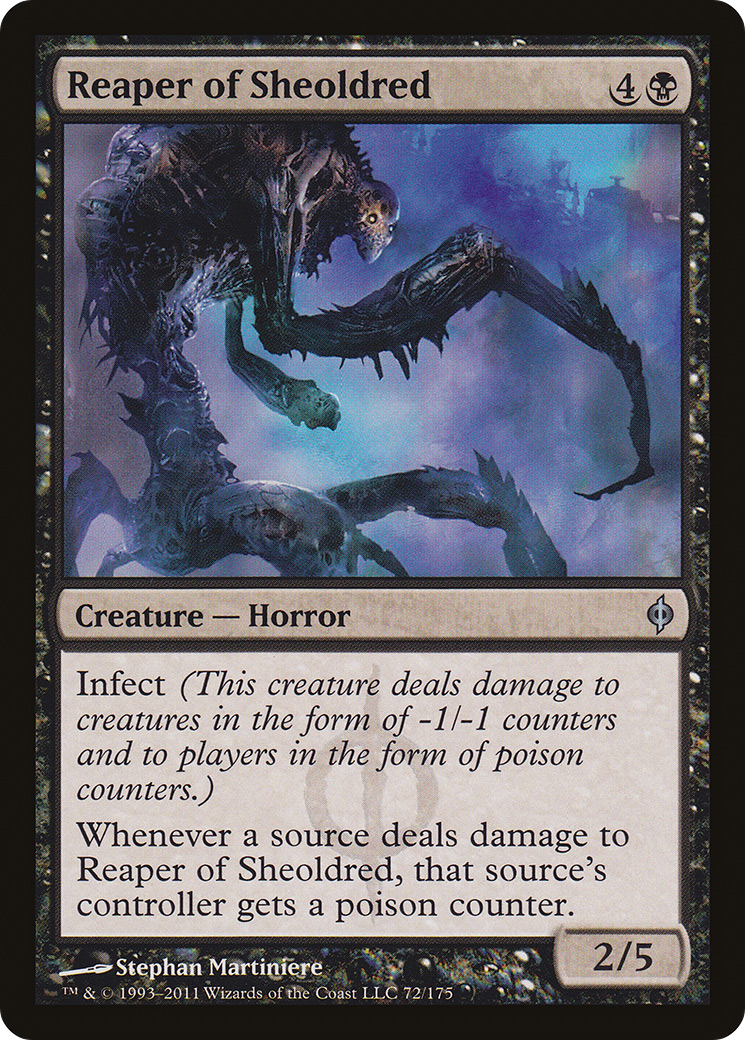 Image of Reaper of Sheoldred (NPH-072) - New Phyrexia
