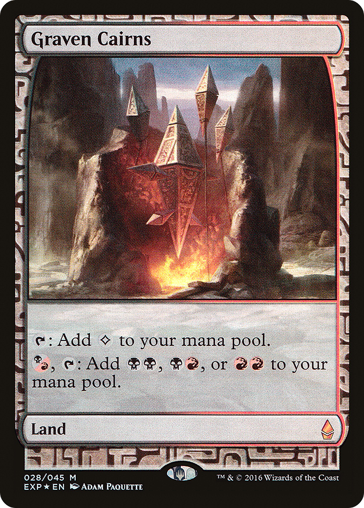 Image of Graven Cairns (EXP-028) - Zendikar Expeditions Foil