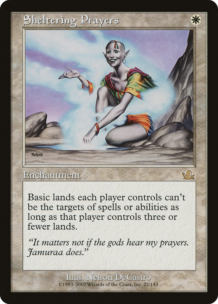 Image of Sheltering Prayers (PCY-022) - Prophecy Foil