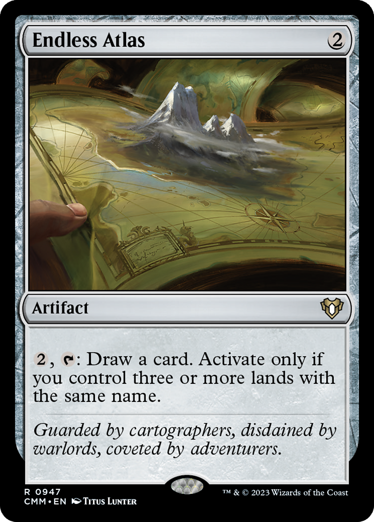 Image of Endless Atlas (CMM-947) - Commander Masters
