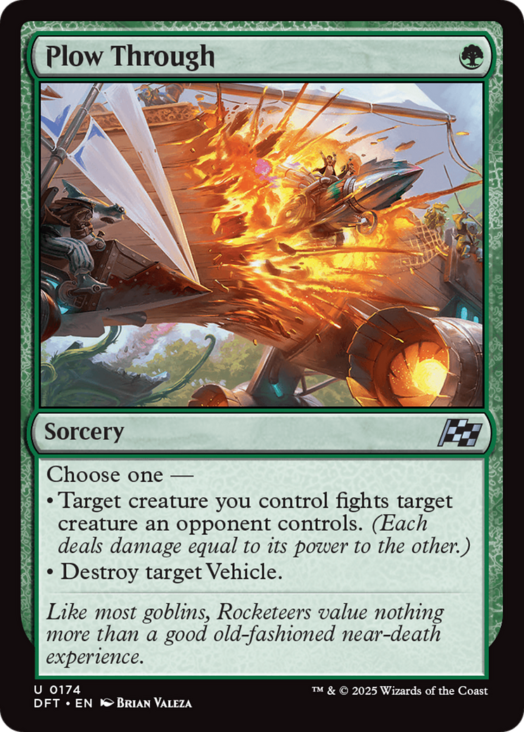 Image of Plow Through (DFT-174) - Aetherdrift Foil