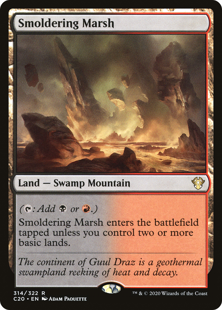 Image of Smoldering Marsh (C20-314) - Commander 2020