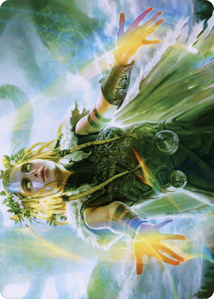 Image of Revitalize // Revitalize (ASKHM-005) - Art Series: Kaldheim (Borderless) Foil