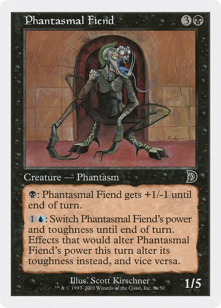 Image of Phantasmal Fiend (8a) (DKM-08A) - Deckmasters