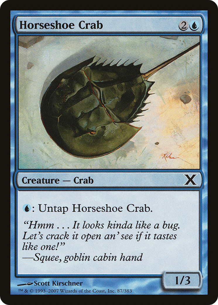 Image of Horseshoe Crab (10E-087) - Tenth Edition Foil
