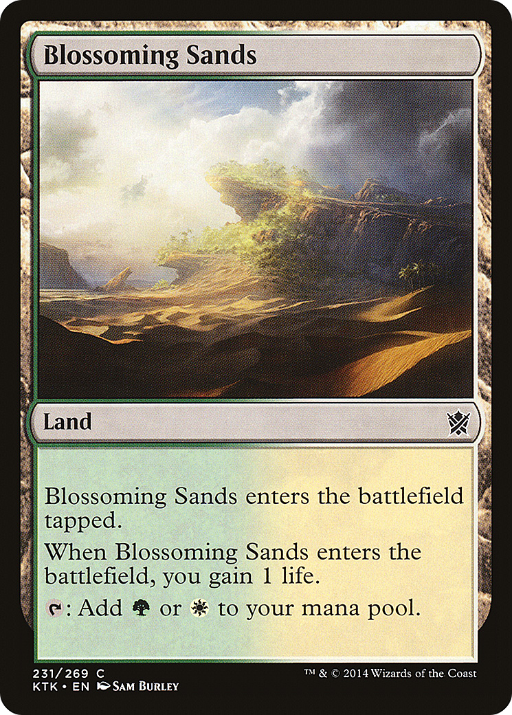 Image of Blossoming Sands (KTK-231) - Khans of Tarkir