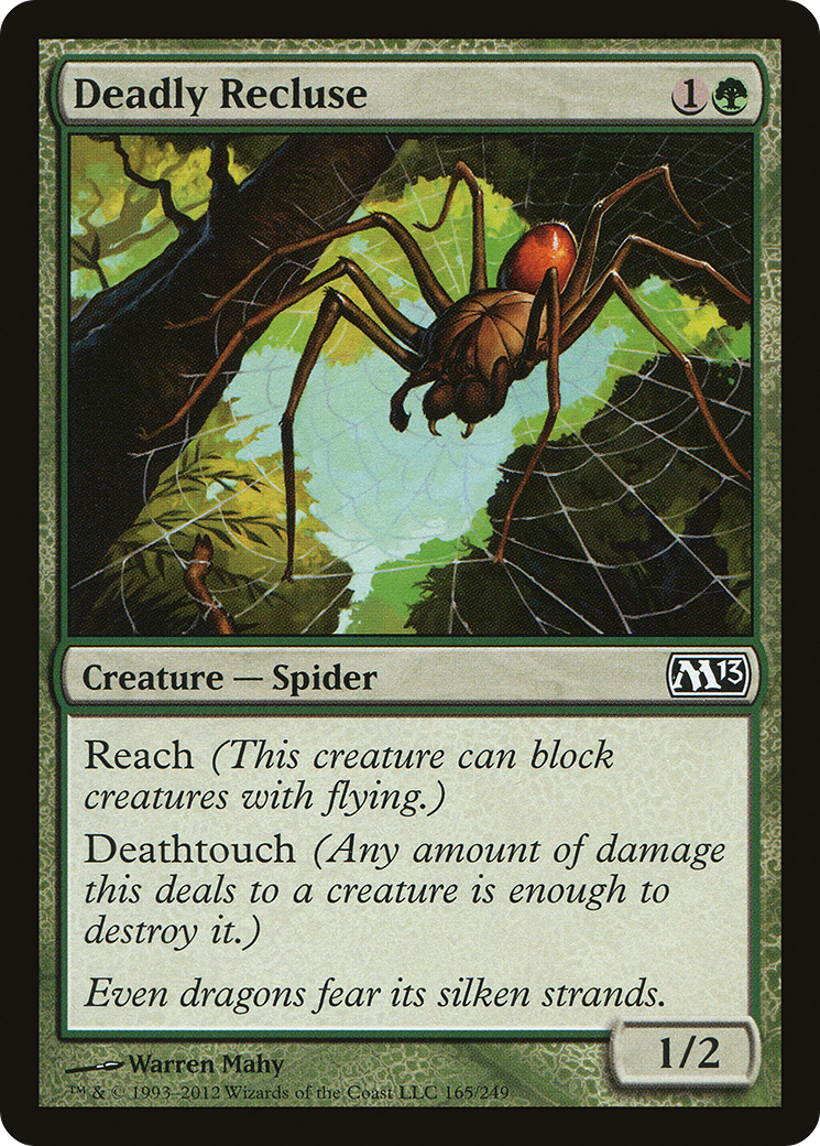 Image of Deadly Recluse (M13-165) - Magic 2013