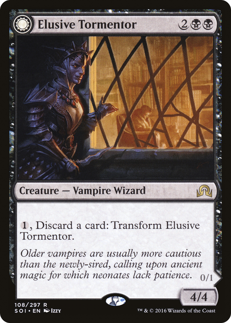 Image of Elusive Tormentor (SOI-108) - Shadows over Innistrad: (Double Faced Transform)