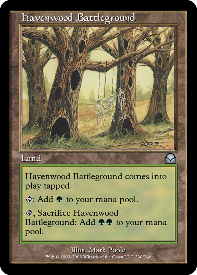 Image of Havenwood Battleground (ME2-230) - Masters Edition II