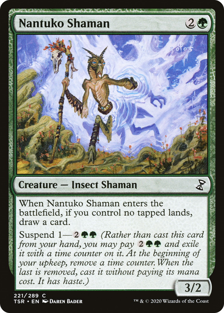 Image of Nantuko Shaman (TSR-221) - Time Spiral Remastered Foil