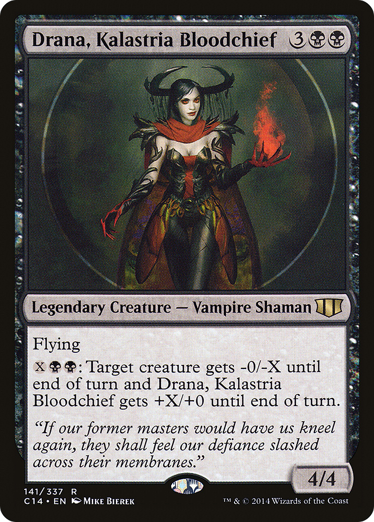 Image of Drana, Kalastria Bloodchief (C14-141) - Commander 2014