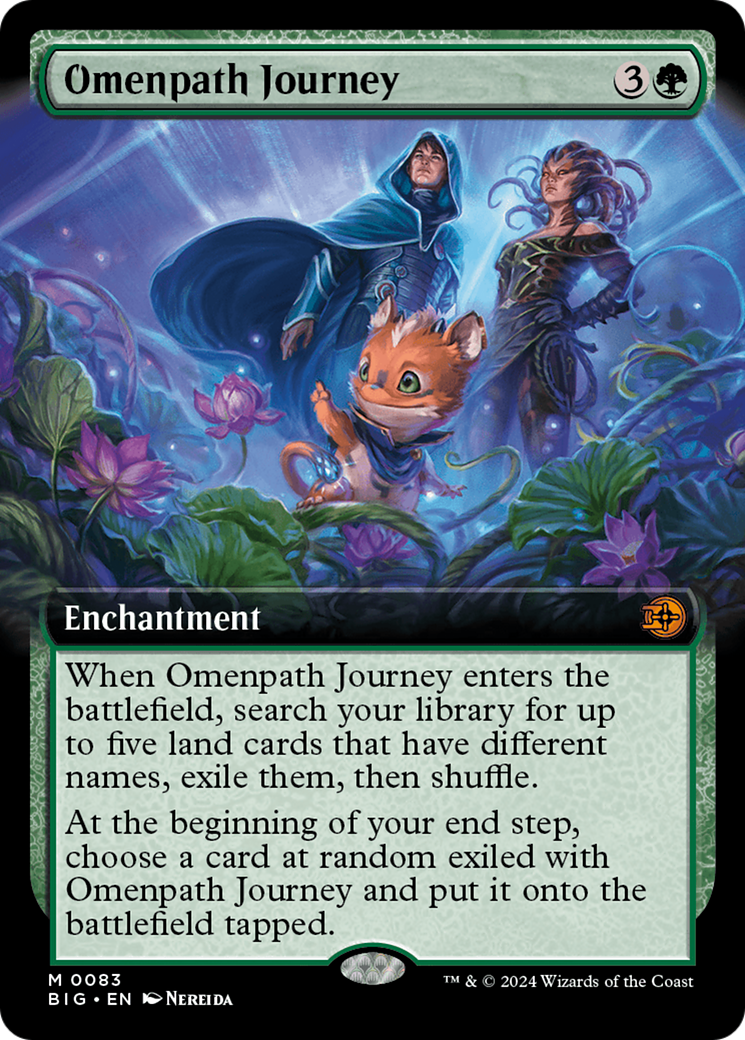 Image of Omenpath Journey (Extended Art) (BIG-083) - The Big Score: (Extended Art) Foil