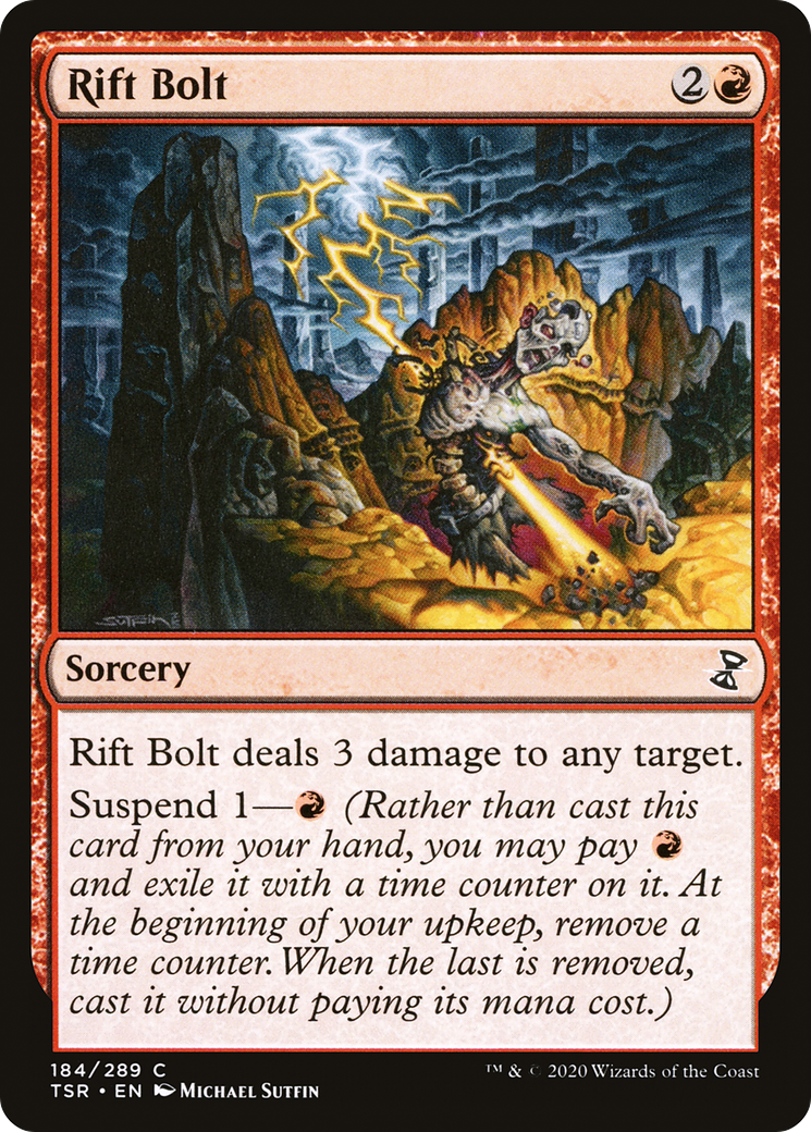 Image of Rift Bolt (TSR-184) - Time Spiral Remastered Foil