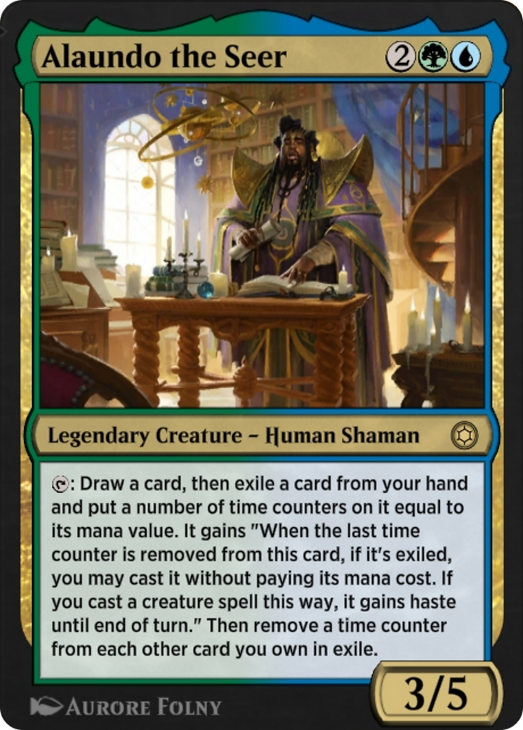 Image of Alaundo the Seer (HBG-230) - Alchemy Horizons: Baldur's Gate