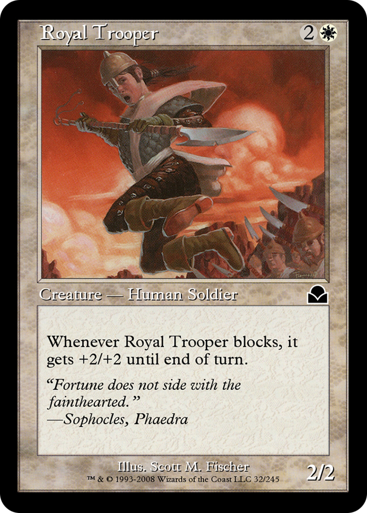 Image of Royal Trooper (ME2-032) - Masters Edition II Foil