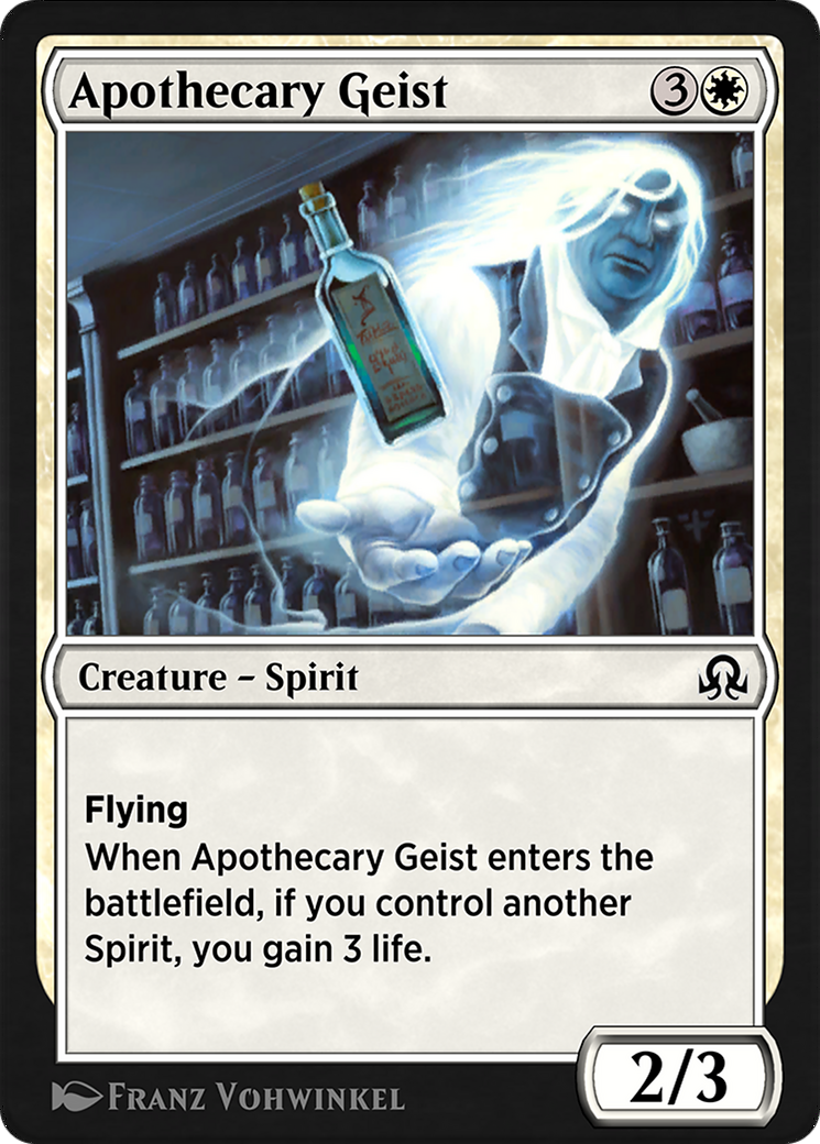 Image of Apothecary Geist (SIR-012) - Shadows over Innistrad Remastered