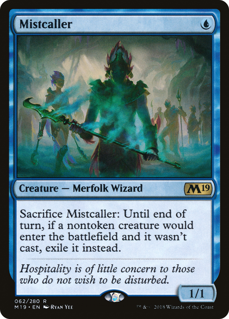 Image of Mistcaller (M19-062) - Core Set 2019