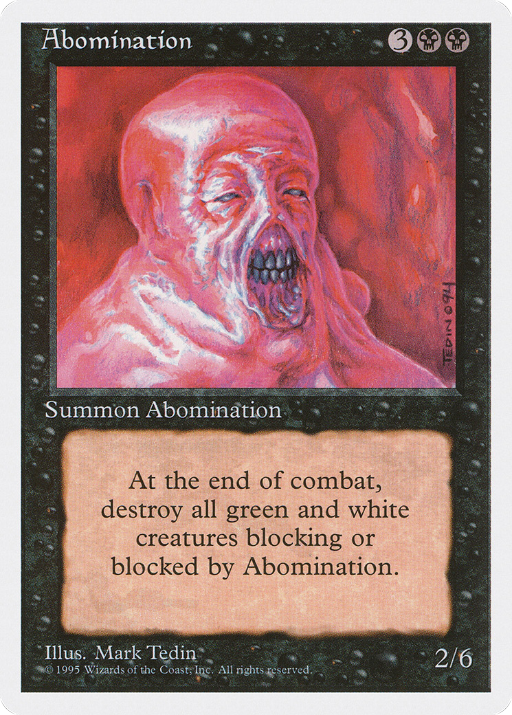 Image of Abomination (4ED-) - Fourth Edition