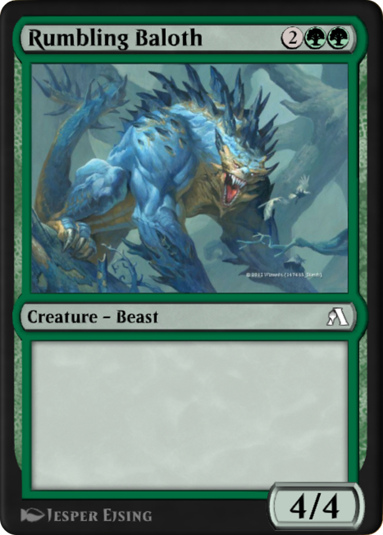 Image of Rumbling Baloth (XANA-047) - Arena New Player Experience Extras