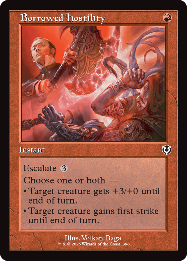 Image of Borrowed Hostility (Retro Frame) (INR-396) - Innistrad Remastered