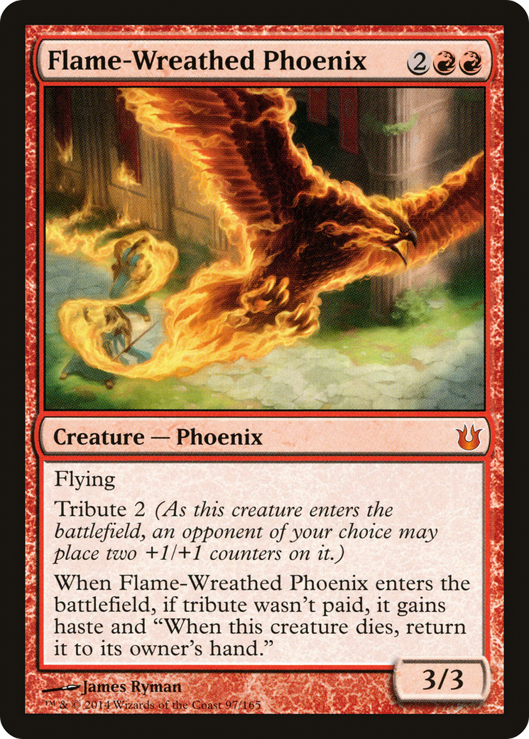 Image of Flame-Wreathed Phoenix (BNG-097) - Born of the Gods Foil