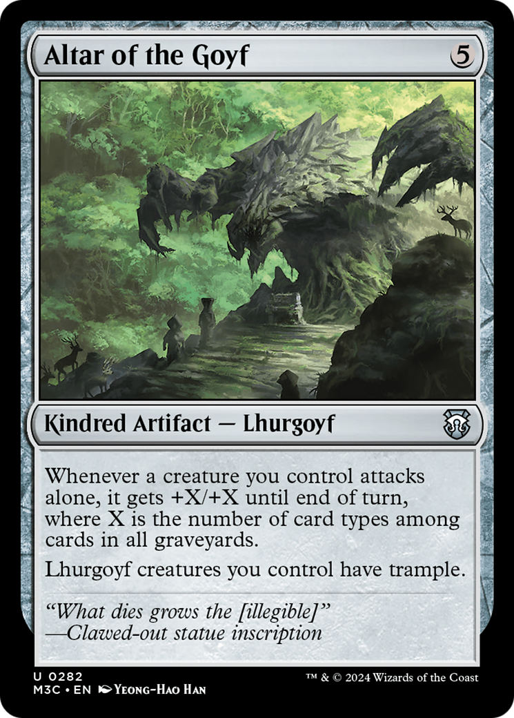 Image of Altar of the Goyf (M3C-282) - Modern Horizons 3 Commander
