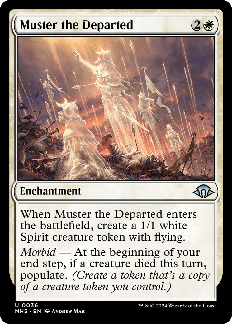 Image of Muster the Departed (MH3-036) - Modern Horizons 3