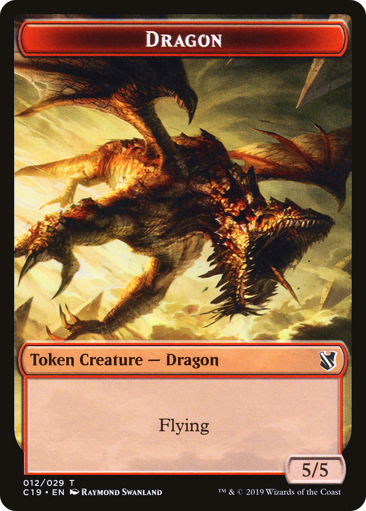 Image of Dragon (TC19-012) - Commander 2019 Tokens