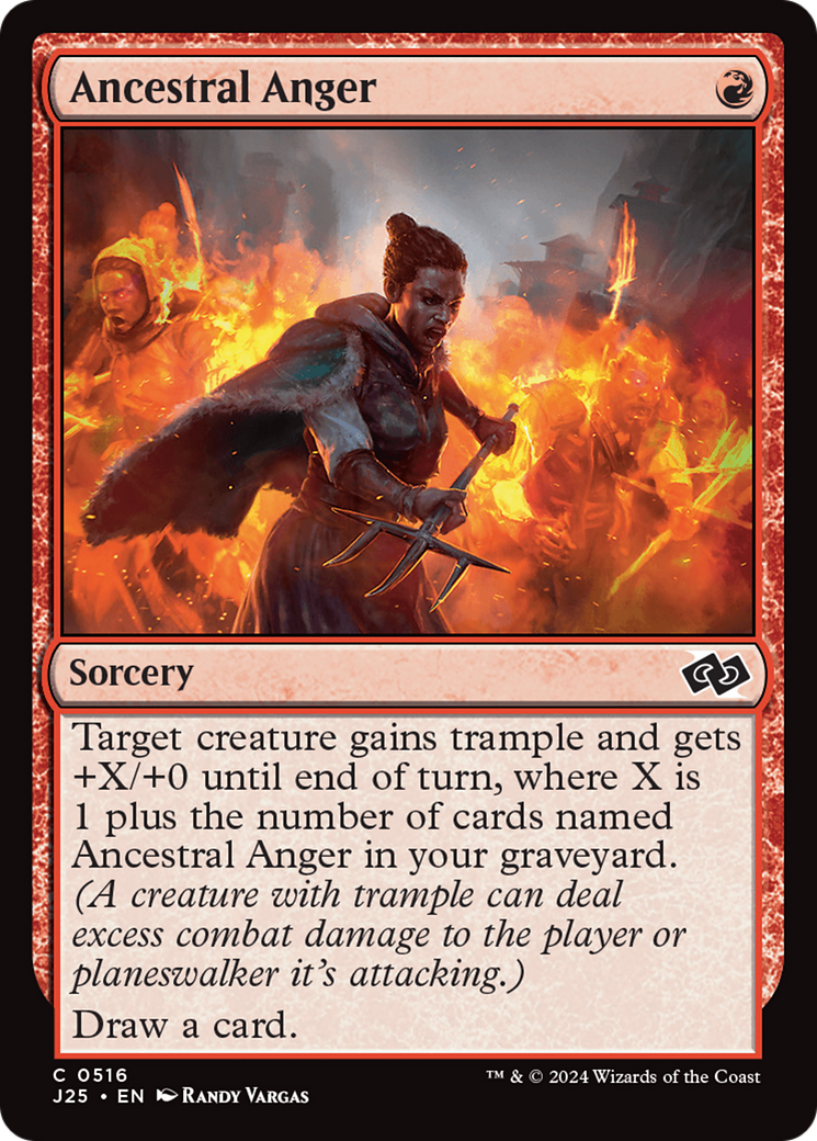 Image of Ancestral Anger (J25-516) - Foundations Jumpstart