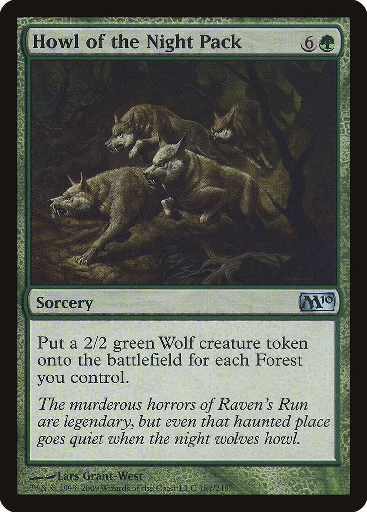 Image of Howl of the Night Pack (M10-187) - Magic 2010