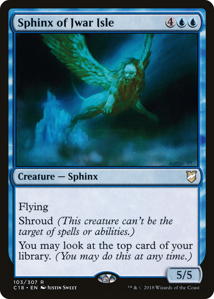 Image of Sphinx of Jwar Isle (C18-103) - Commander 2018