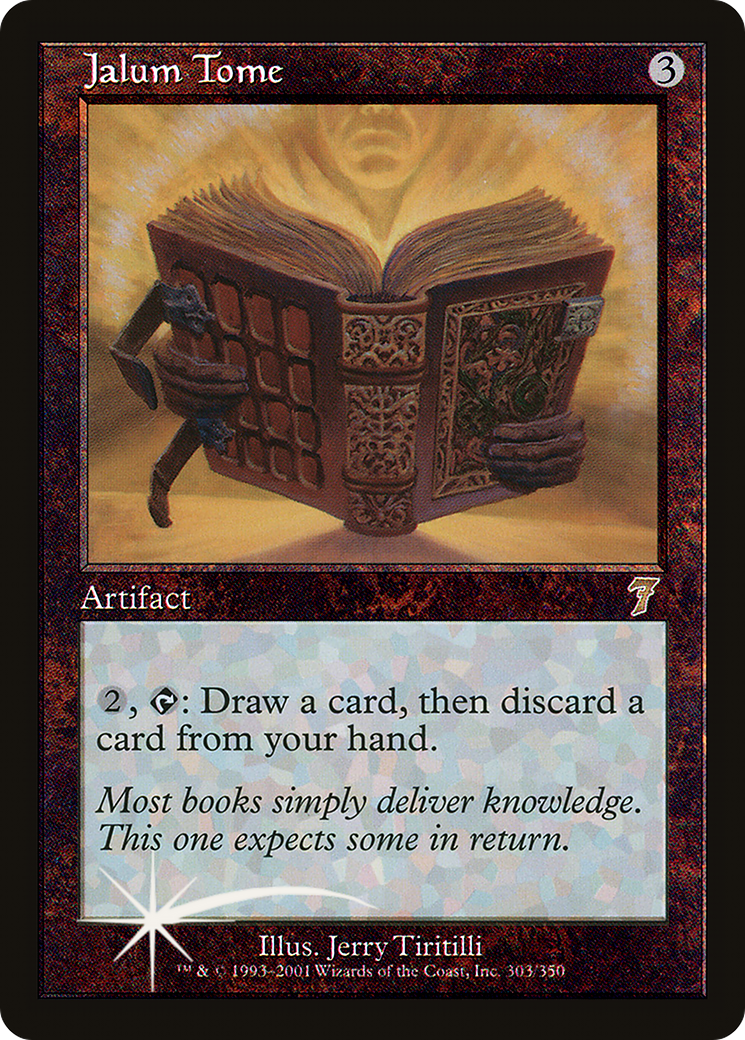 Image of Jalum Tome (7ED-303) - 7th Edition Foil