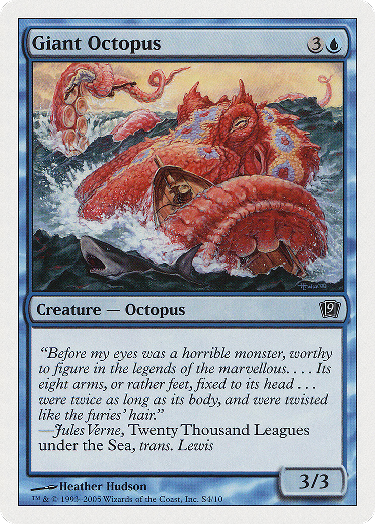 Image of Giant Octopus (9ED-0S4) - 9th Edition