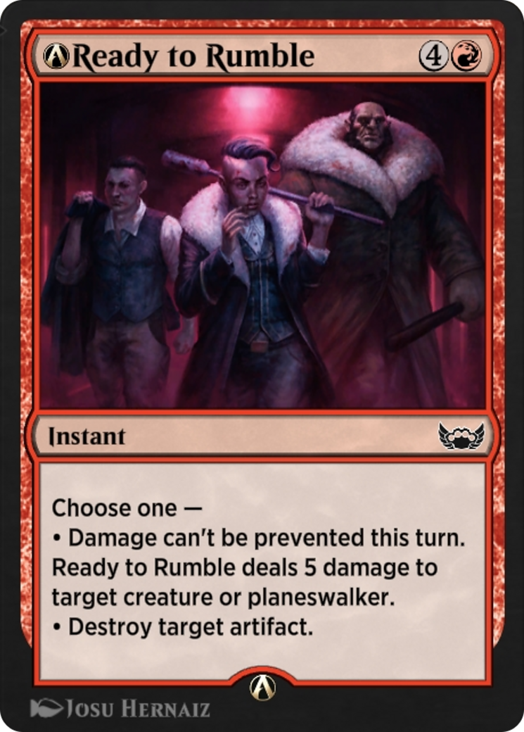 Image of A-Ready to Rumble (SNC-A-119) - Streets of New Capenna