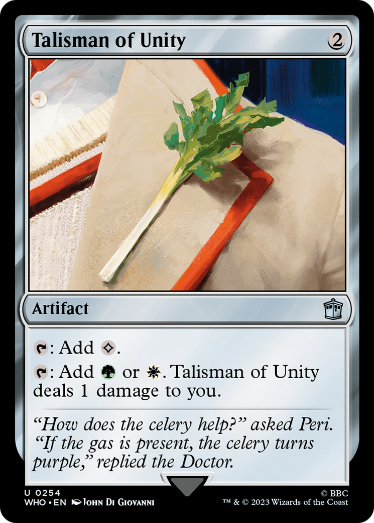 Image of Talisman of Unity (WHO-254) - Doctor Who Foil