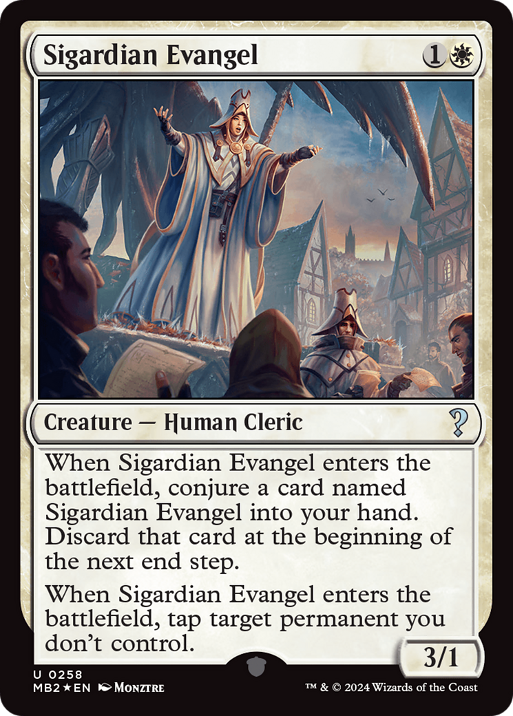 Image of Sigardian Evangel (MB2-258) - Mystery Booster 2 Foil