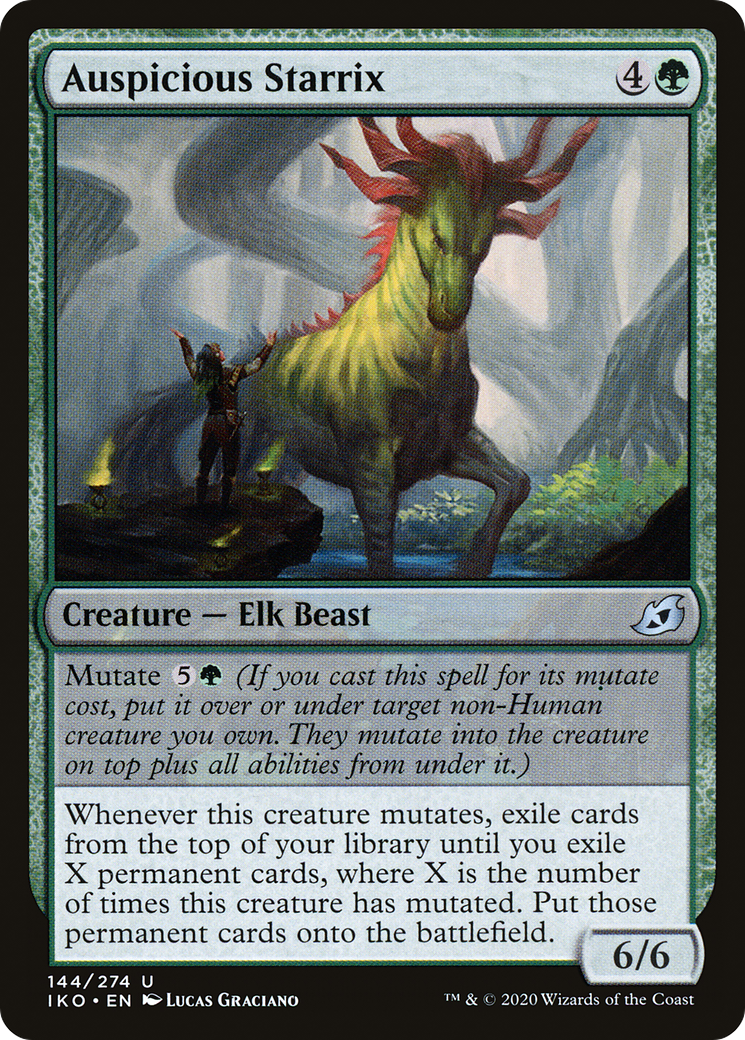 Image of Auspicious Starrix (IKO-144) - Ikoria: Lair of Behemoths