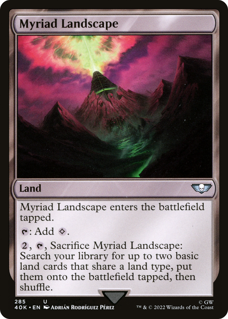 Image of Myriad Landscape (40K-285) - Warhammer 40,000 Commander