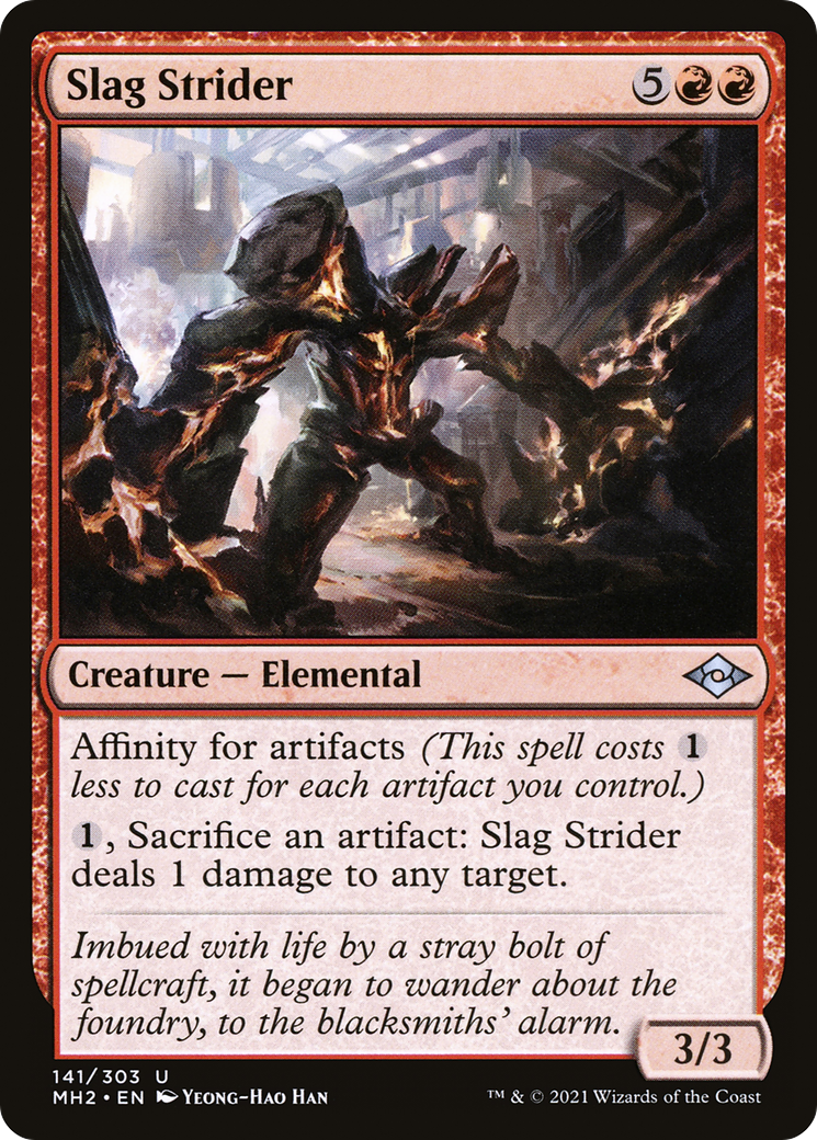 Image of Slag Strider (MH2-141) - Modern Horizons 2 Foil
