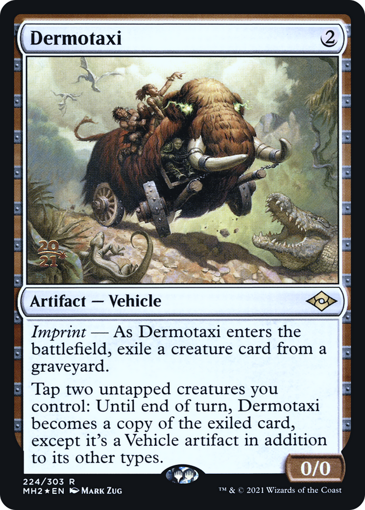 Image of Dermotaxi (PRE-224S) - Modern Horizons 2 Promos Foil
