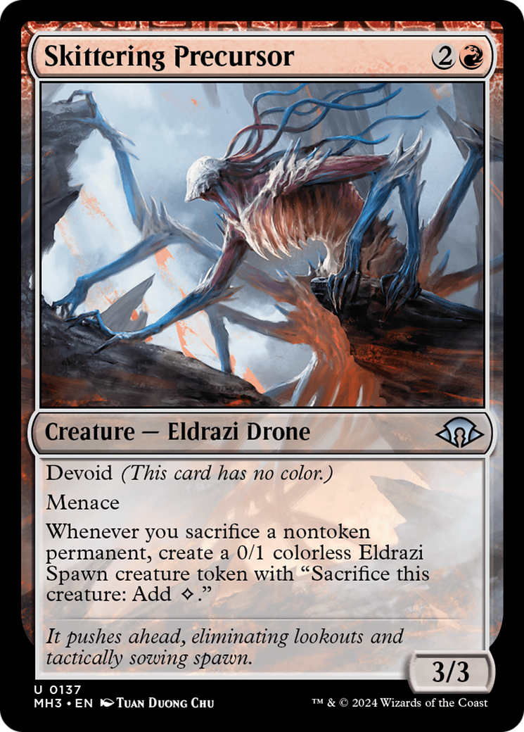 Image of Skittering Precursor (MH3-137) - Modern Horizons 3: (devoid)